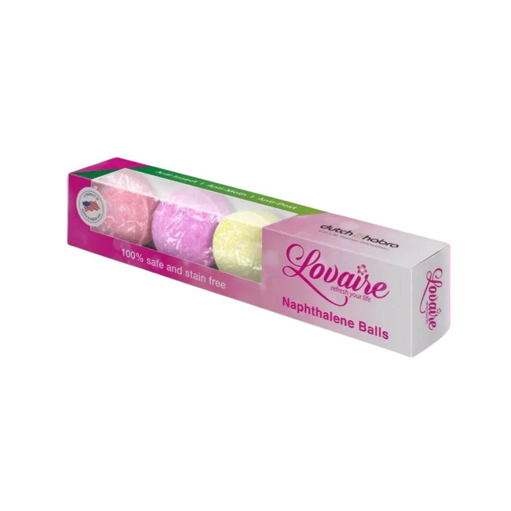 Lovaire Napthalene Balls pack shot