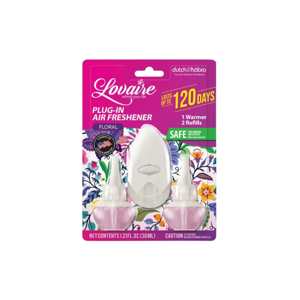 Lovaire Plug-In Air Freshener pack shot